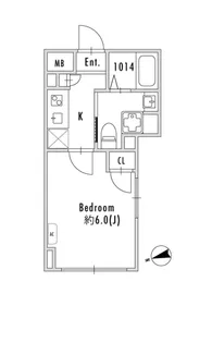 PASEO下北沢代沢II【3階】の間取り