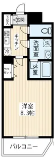 ARCOBALENO MUSASHIKOSUGIII【2階】の間取り