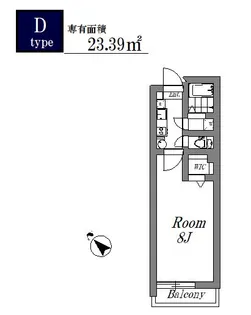 チェリッシュ【2階】の間取り