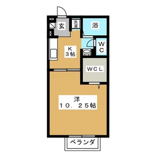 ベルモナ【2階】の間取り
