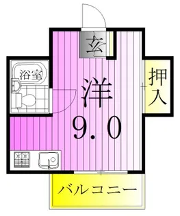 小島ビル【3階】の間取り