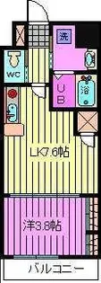 アクシーズタワー川口VIII【5階】の間取り