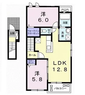 Cozy CourtII【2階】の間取り