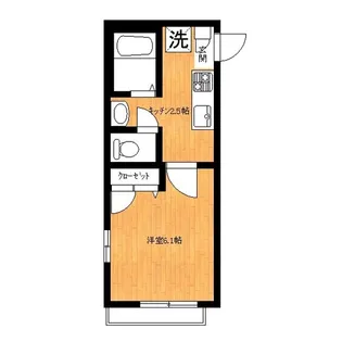 カンパニュラ日吉【3階】の間取り