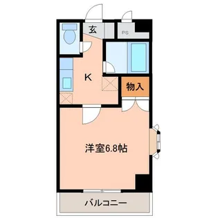 ガーデンプレイスT&T【4階】の間取り
