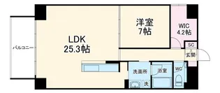 F-TERRACE【9階】の間取り