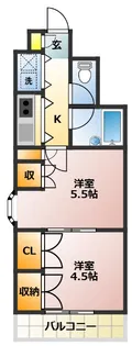 BERTH【2階】の間取り