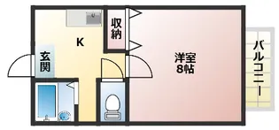 ベルハウス【1階】の間取り
