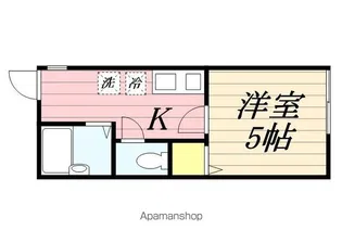 TJ田尻【1階】の間取り