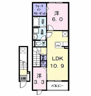 グラン ブレス【2階】の間取り