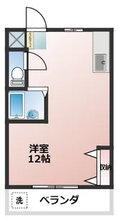 メゾンハイツリー【2階】の間取り