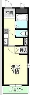 エスペランサ城土【2階】の間取り