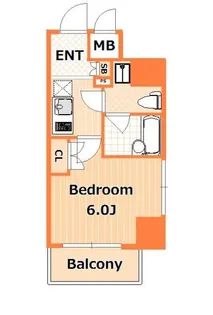 セジョリ横浜みなとみらいII【7階】の間取り