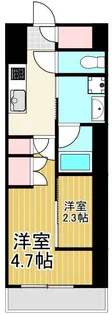 ジェノヴィア西新井【6階】の間取り