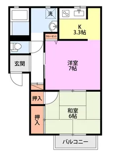 ルミエール【2階】の間取り