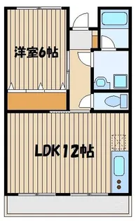 パールハイツ【1階】の間取り