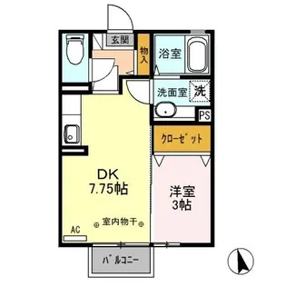 グランサリックス D【2階】の間取り
