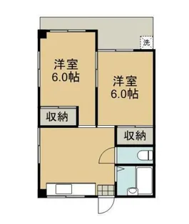 アローサンライズ【2階】の間取り