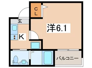 アザーレ・パッシオ相武台前【2階】の間取り