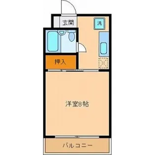 メゾンエスピア【1階】の間取り