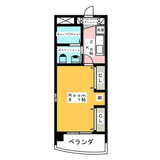 プロミネント弥富II【3階】の間取り