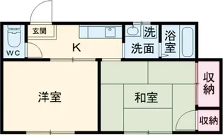 コーポマルマン【3階】の間取り