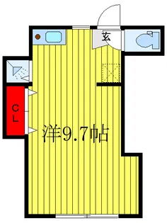 千駄木ハイム【2階】の間取り