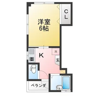 エスポワール藤井【3階】の間取り