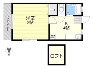 フォレスト2【2階】の間取り