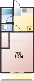 第3道野辺コーポ【2階】の間取り