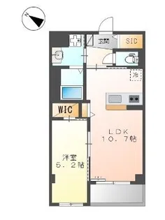 サンフォレスタ六番館【2階】の間取り