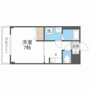 オフサイド【1階】の間取り