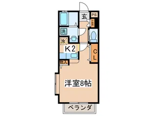 マイハウス多摩5【1階】の間取り