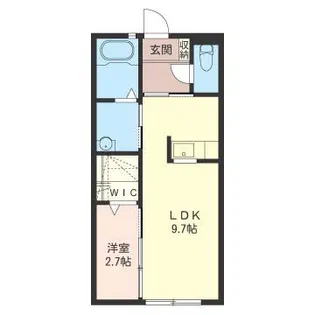 レジデンス竹富III【2階】の間取り