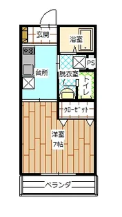 ひめさゆり【2階】の間取り