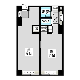 森ビル【4階】の間取り