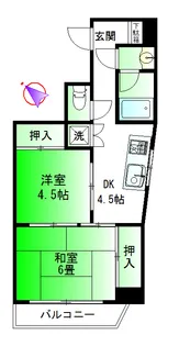 ルミエル押上【5階】の間取り