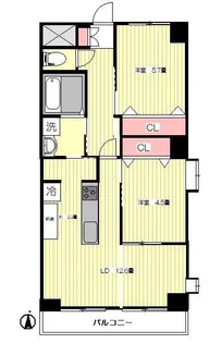 ソレイユ目白【7階】の間取り
