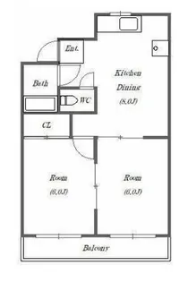 第一青木マンション【2階】の間取り
