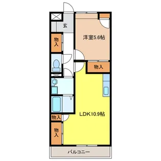 サンモール21 I【1階】の間取り