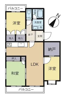 フィオーレ佐鳴台【2階】の間取り