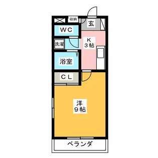 I’SI【1階】の間取り