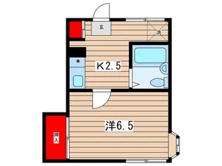 ペアシティ日吉B棟【1階】の間取り