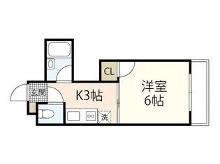 STビルNo.13【3階】の間取り
