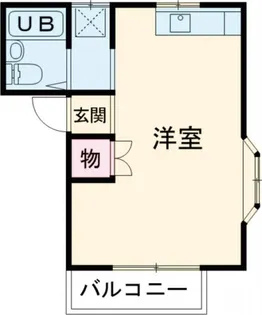 コーポグレースB【1階】の間取り