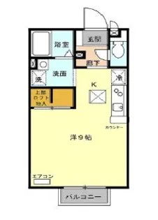 メゾンモナリエ【1階】の間取り