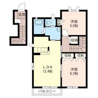 ステラリオーネ A【2階】の間取り