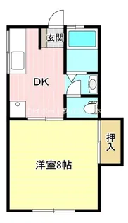 ドミールS【2階】の間取り