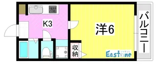 ロゼーヌ鴨池【2階】の間取り
