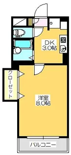 グランドジョラス【2階】の間取り